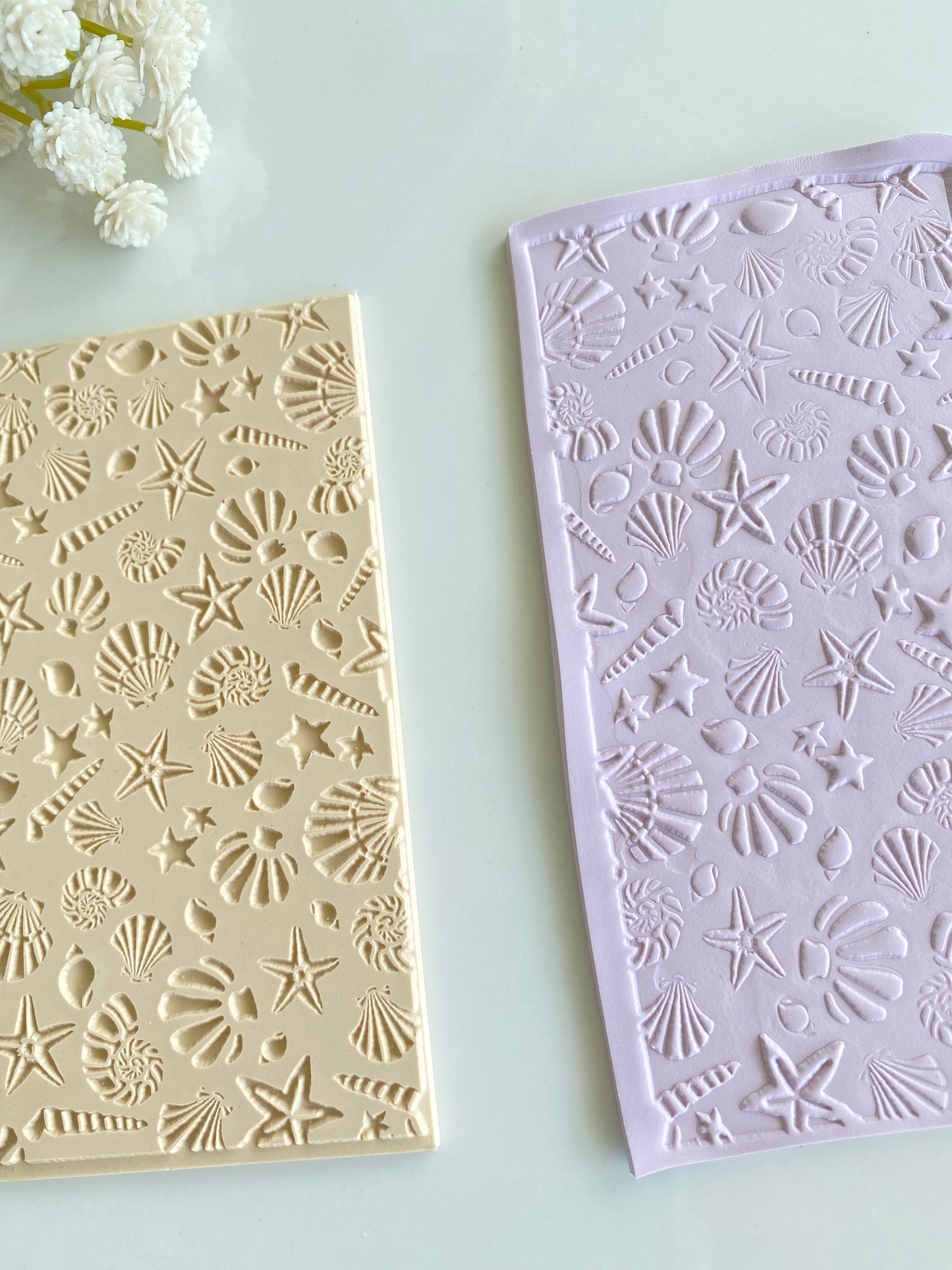 Seashells Texture Mat