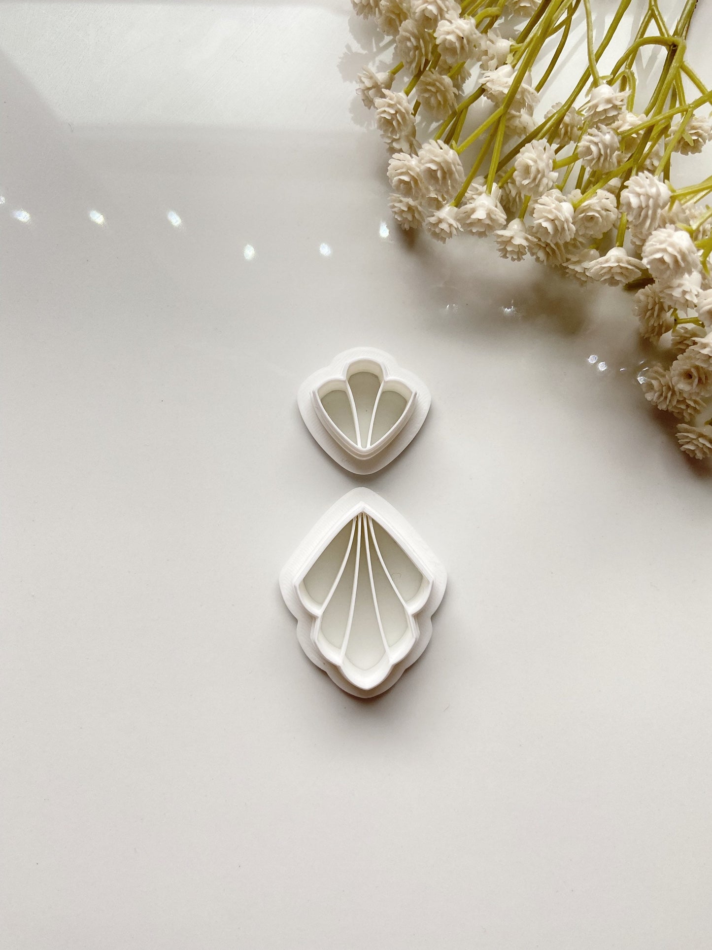Evie | Embossed 2 Set Clay Cutters