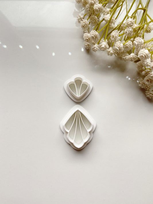 Evie | Embossed 2 Set Clay Cutters