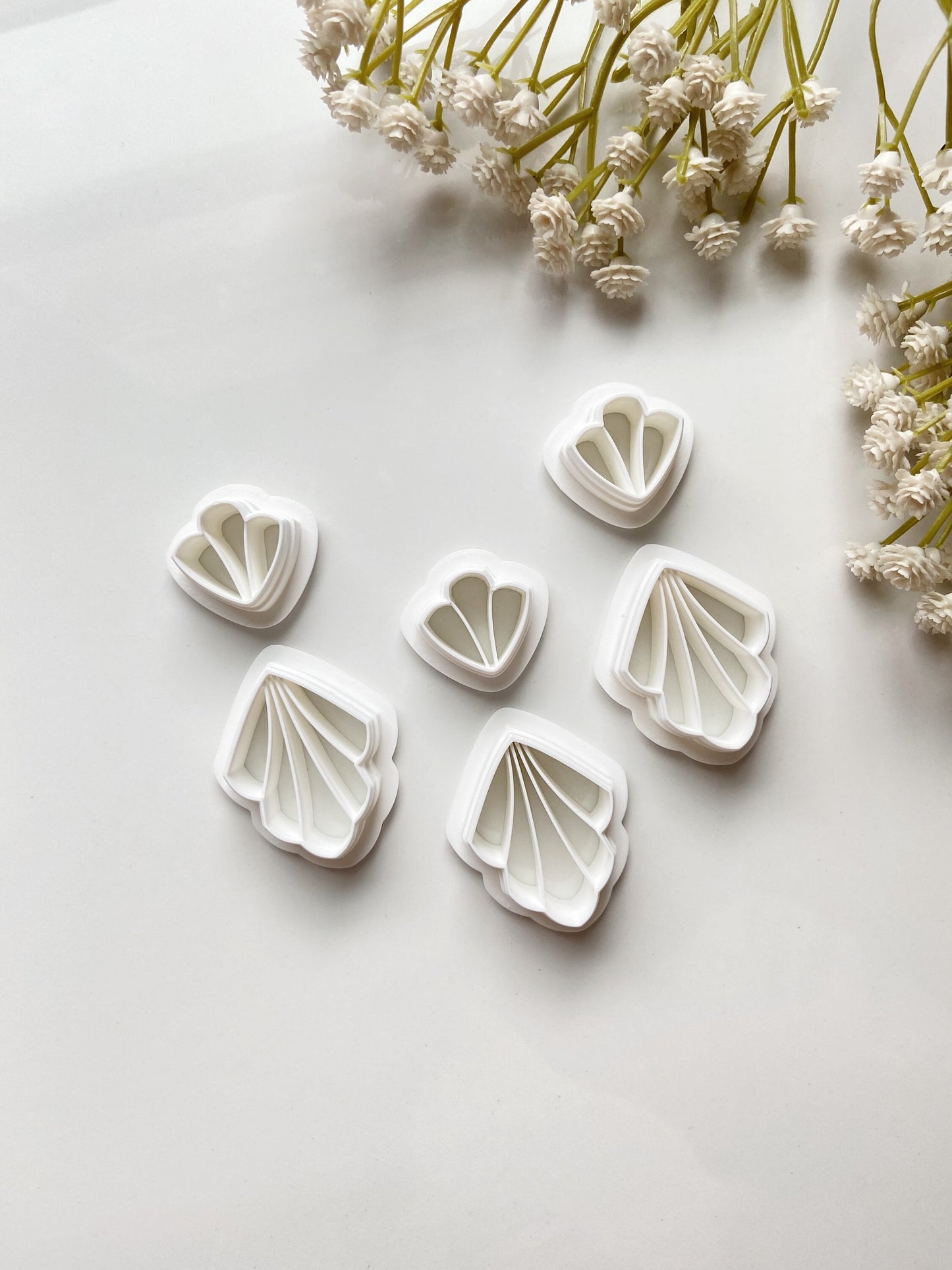 Evie | Embossed 2 Set Clay Cutters