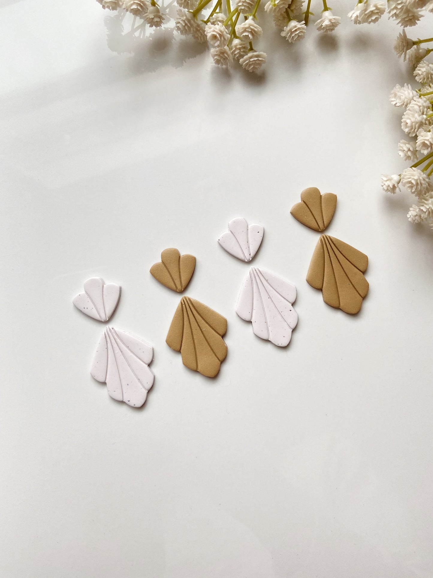 Evie | Embossed 2 Set Clay Cutters