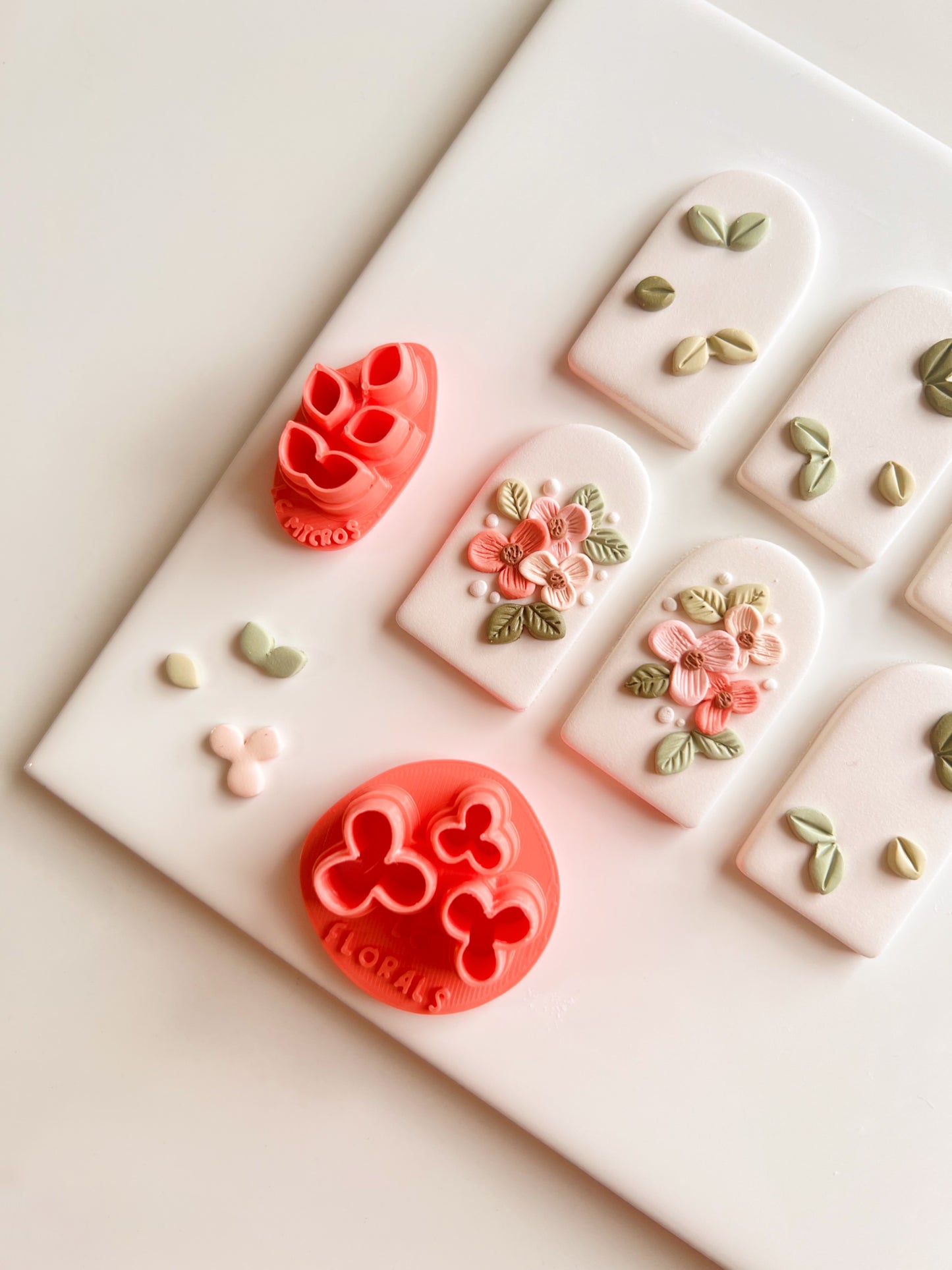 Floral Cluster Micro Clay Cutter