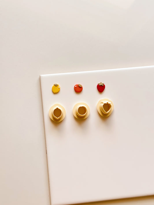 Fruit Studs Clay Cutters