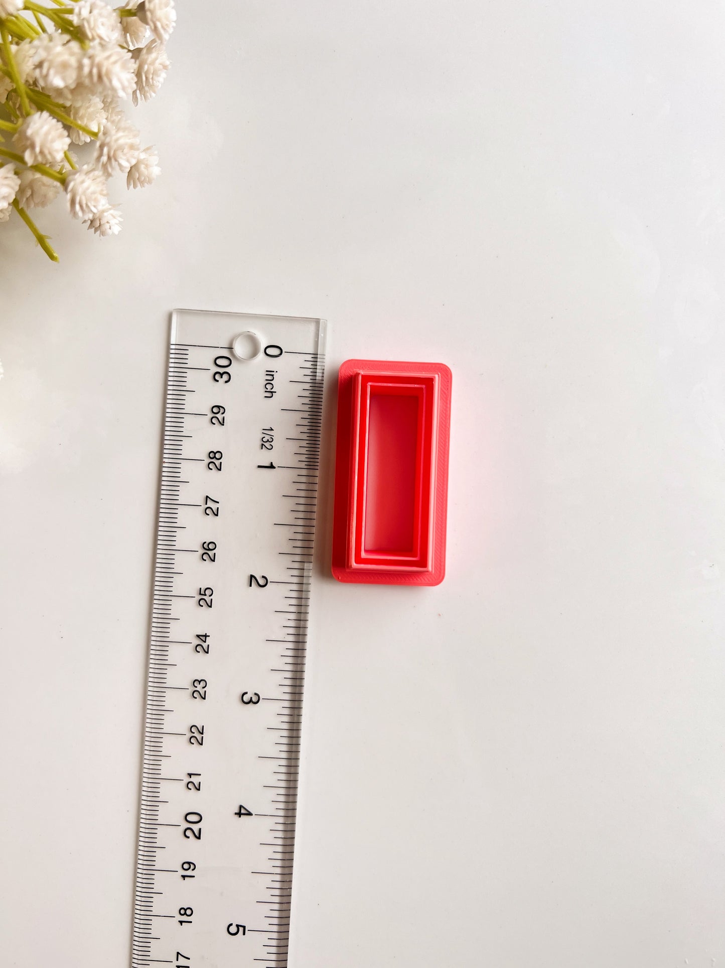 Rectangle Bordered Clay Cutter