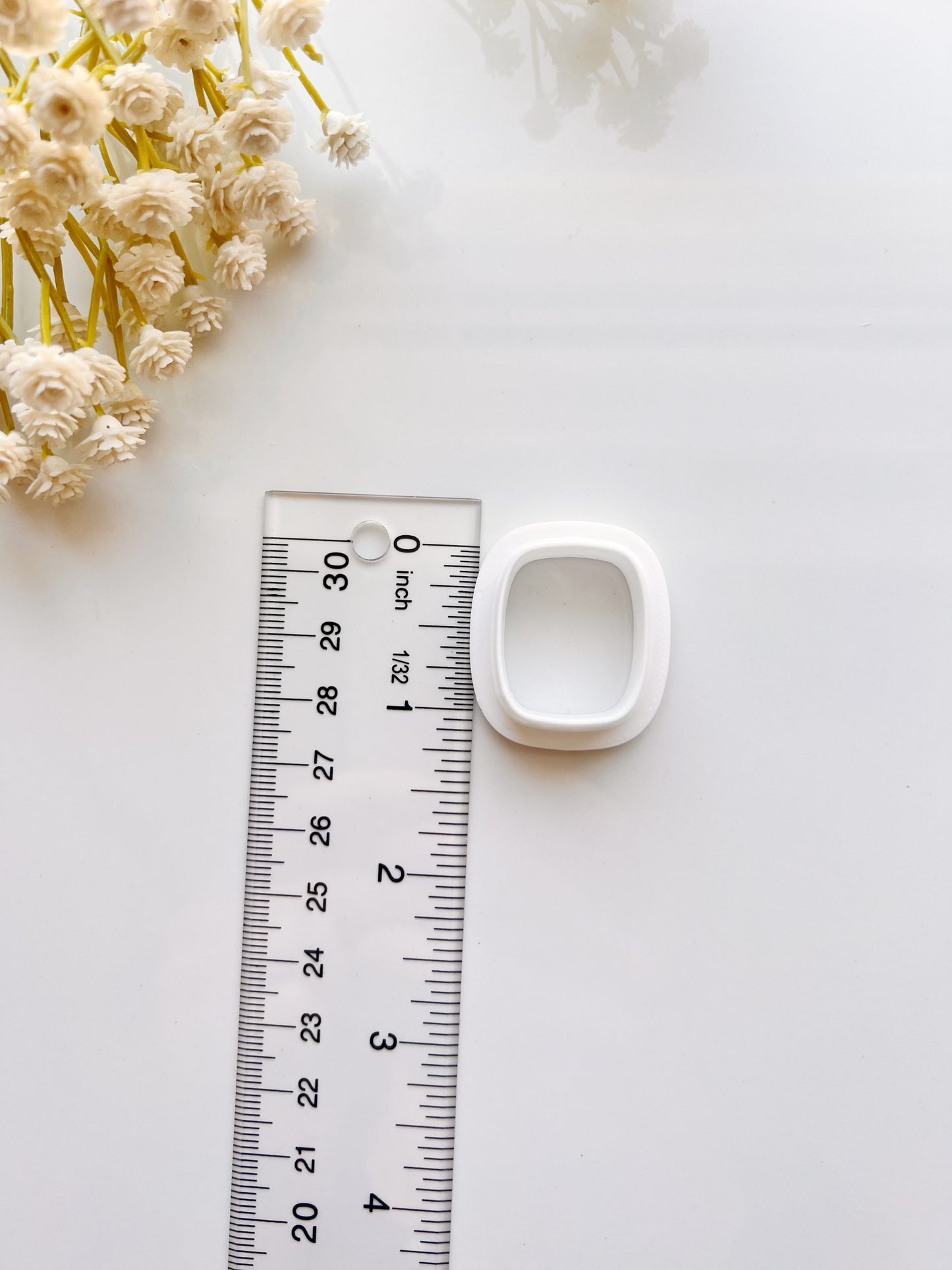 Coupe-argile rectangulaire arrondi