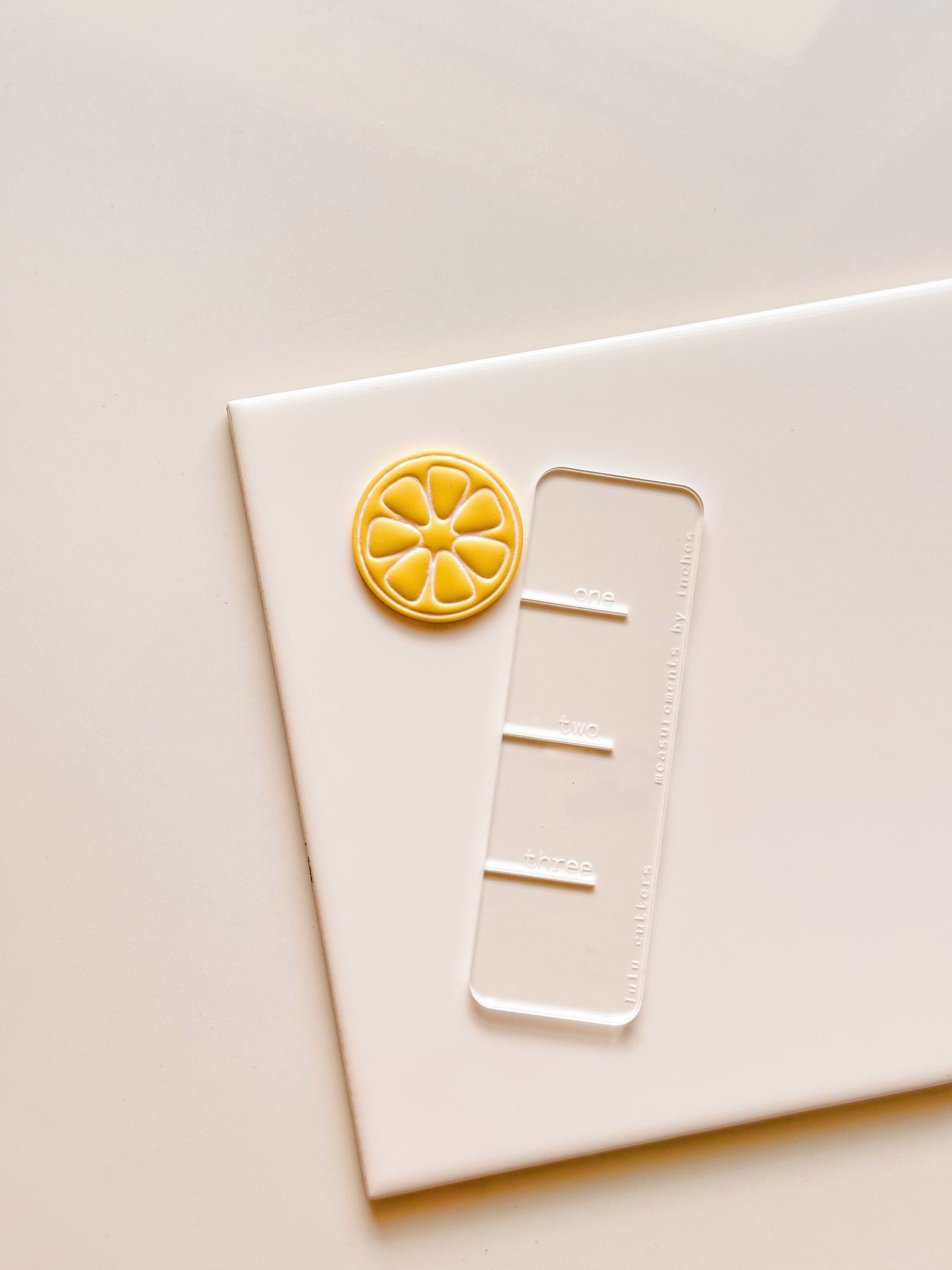 Citrus Slice Clay Cutter