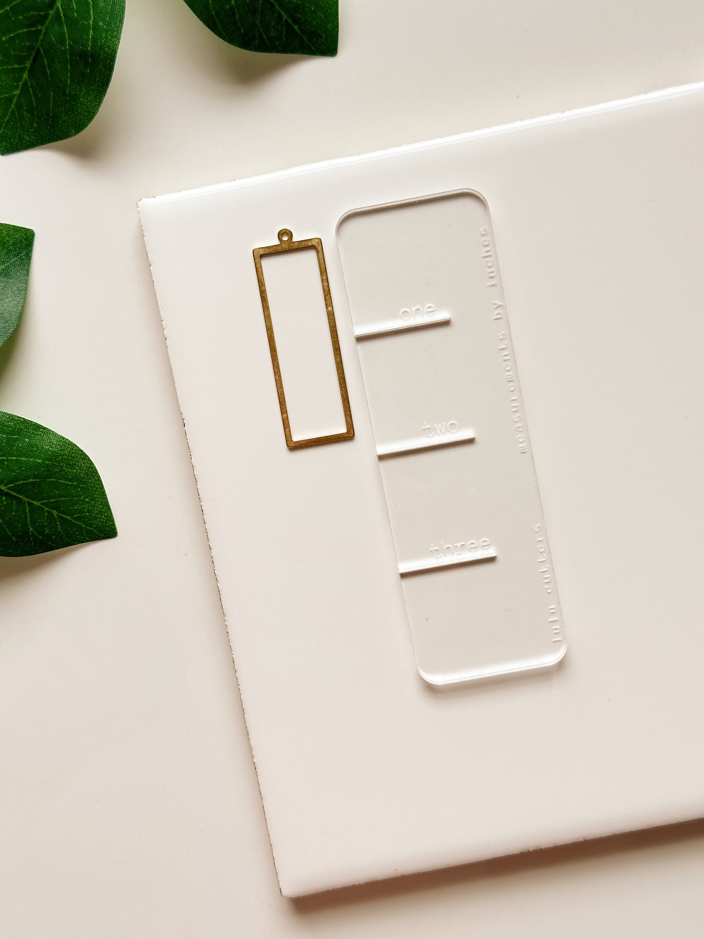 Long Rectangle Bezel (2 PCS)