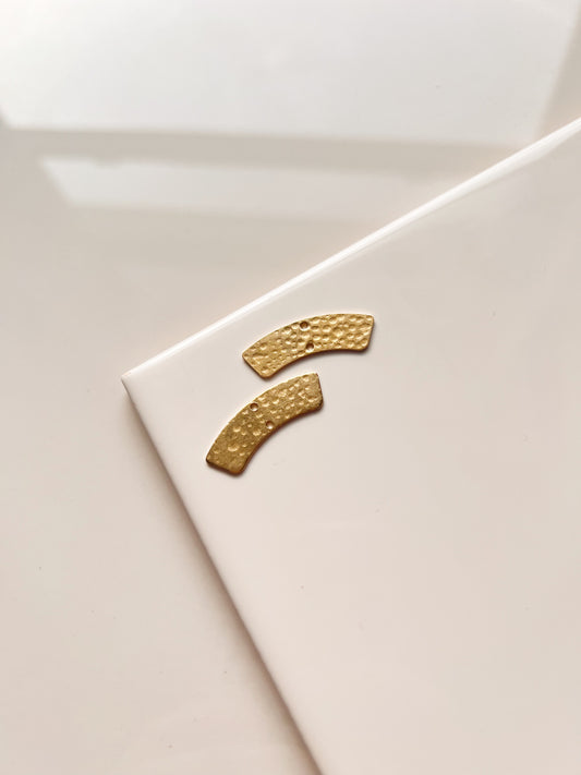 Brass Curved Connector (2 PCS)