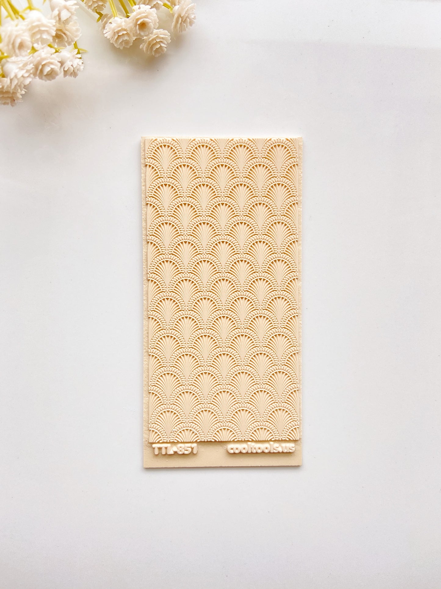Art Deco Shells Texture Mat