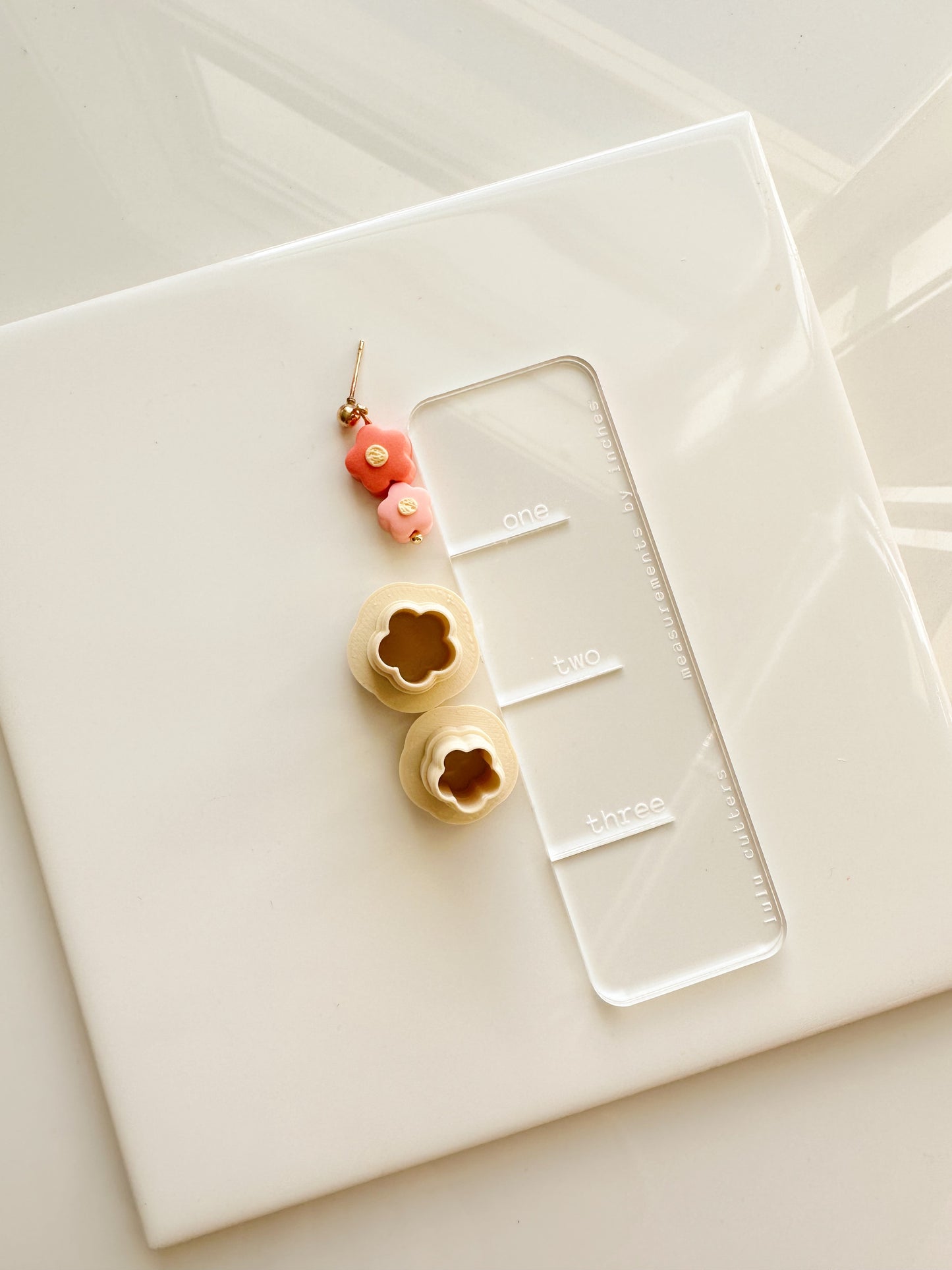 Simple Flower Bead Clay Cutter
