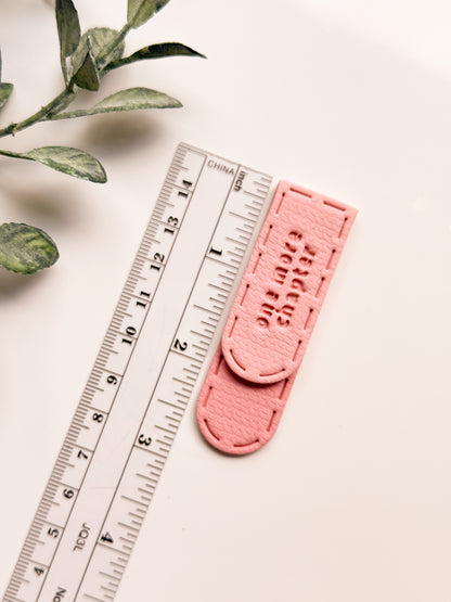 Narrow Stitched Stack Bookmark Clay Cutter