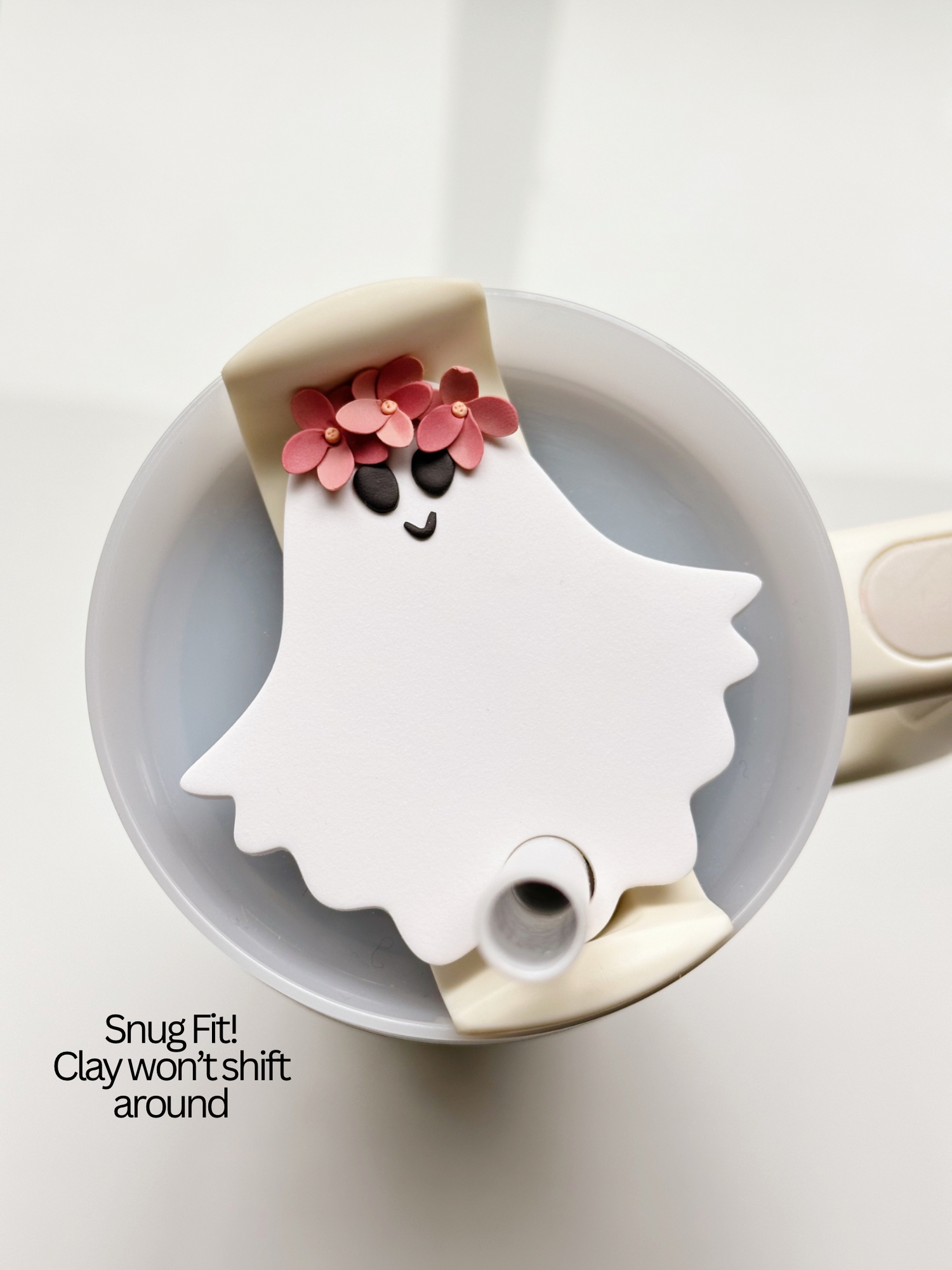Stanley cup ghost topper mold｜TikTok Search