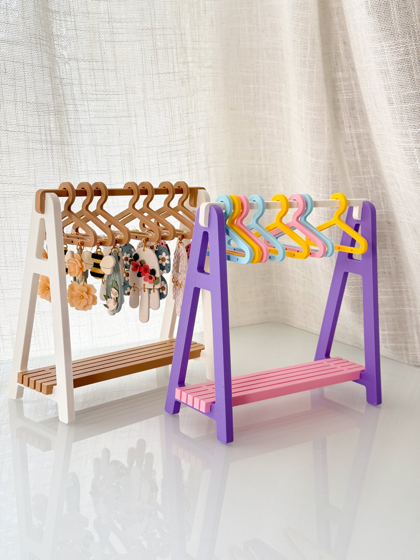Earring Hanger Rack 3D Printed