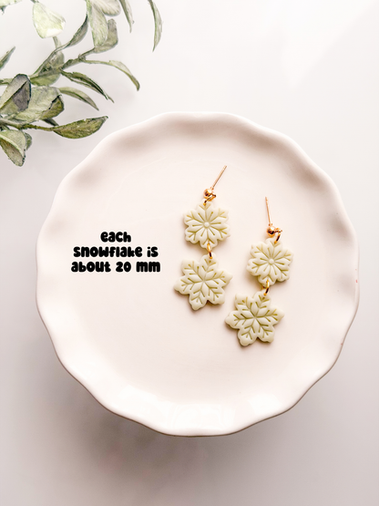 Snowflake Dangle 26 Clay Cutter