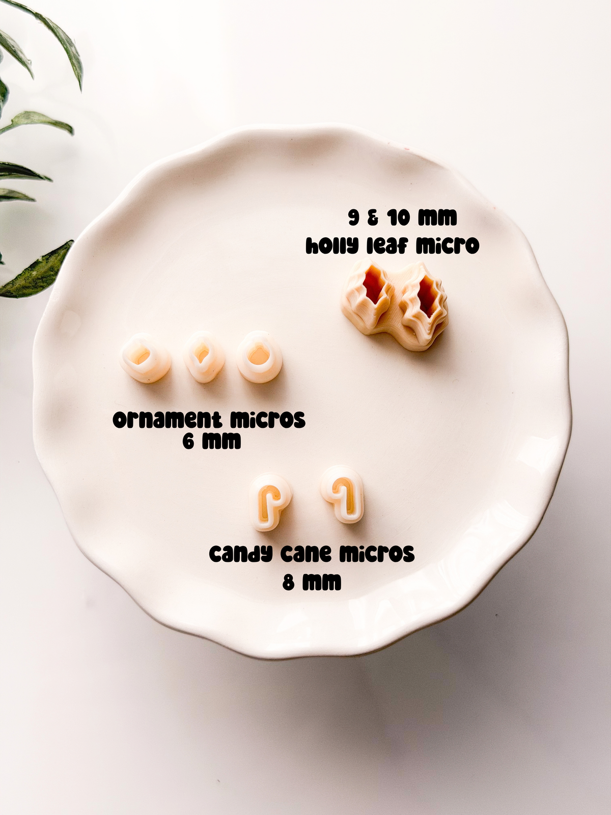 Christmas Micros Clay Cutter Set