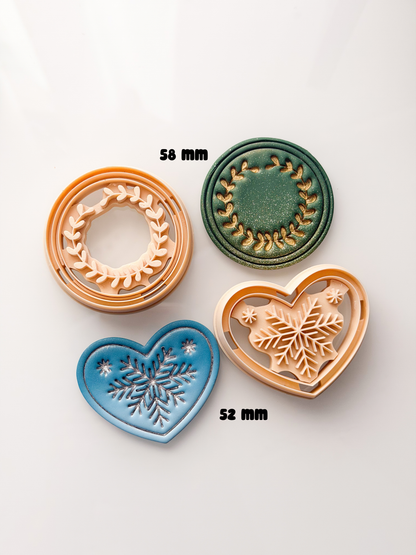 Decorative Ornaments Clay Cutters