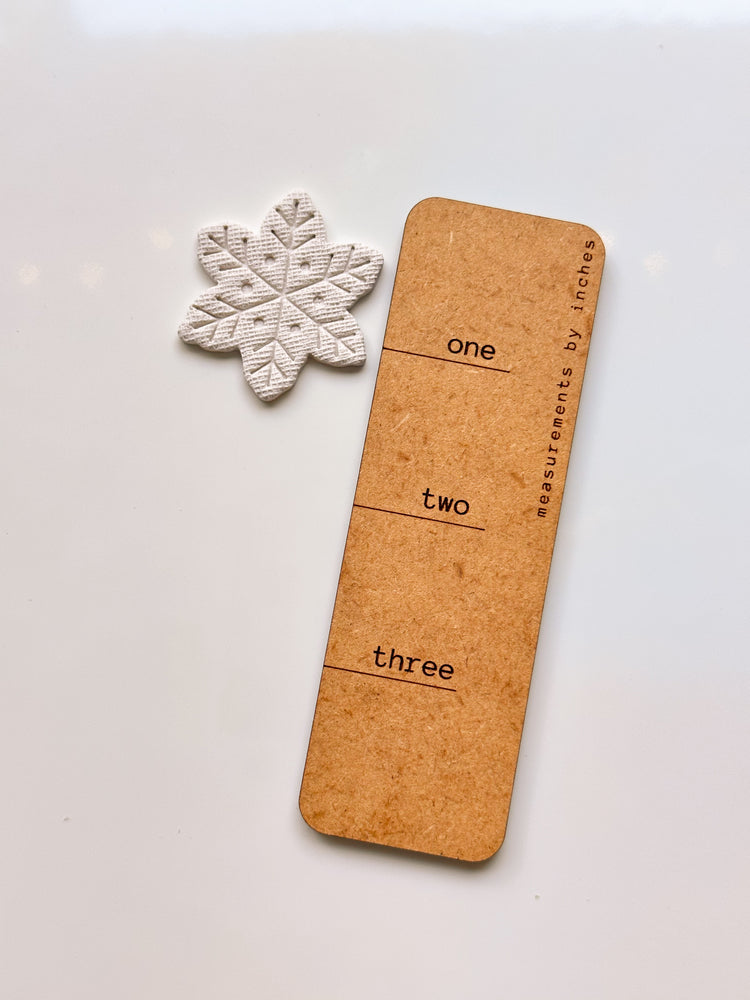 Embossed Snowflake Clay Cutter