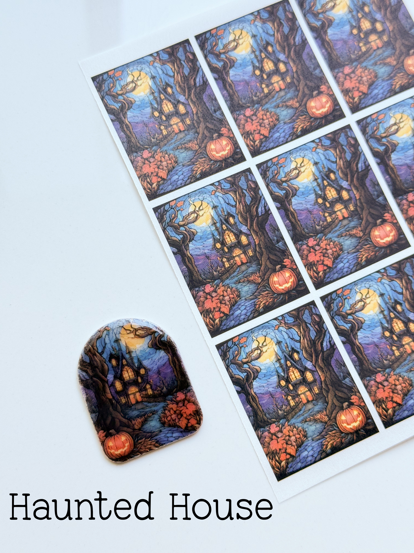 Fall/Halloween Transfer + Clay Cutter Combo