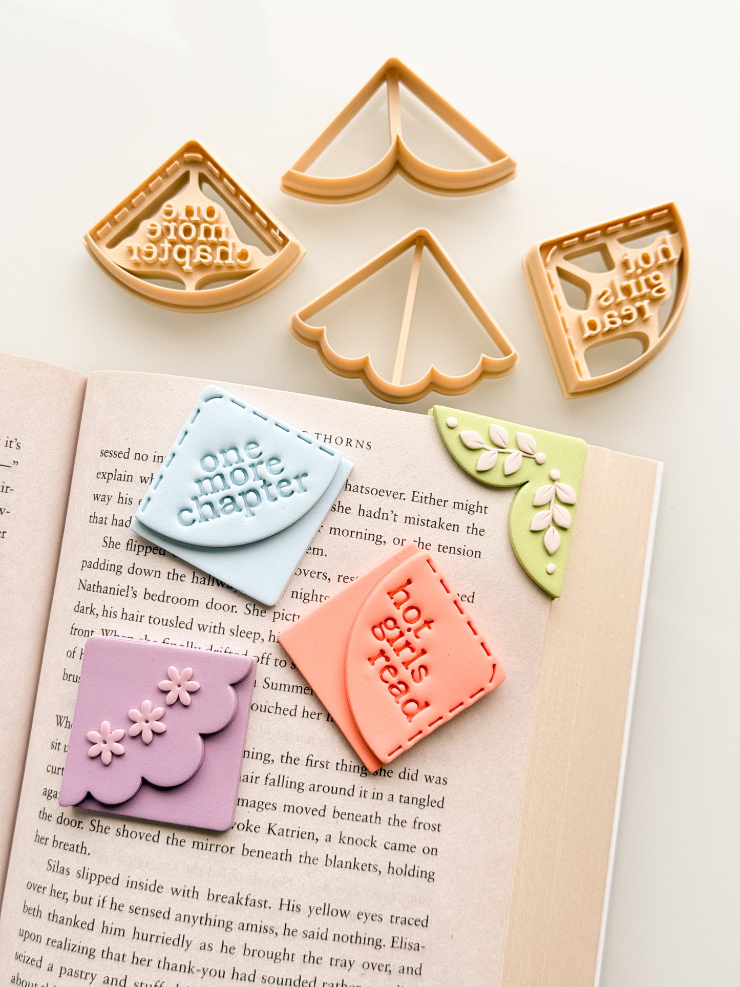 Bookmark Corners 2 Set Clay Cutter