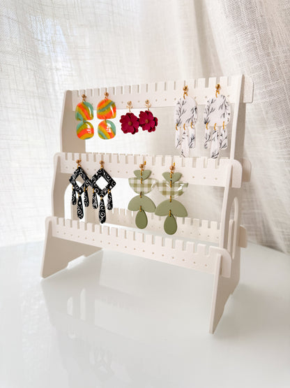 5 Tier Earring Display 3D Printed