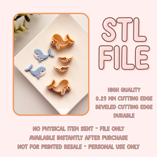 Whale STL FILE