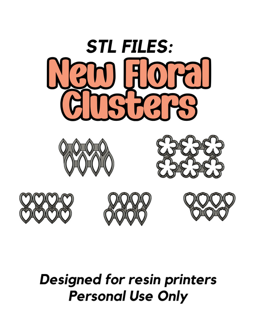 New Floral Clusters STL FILE