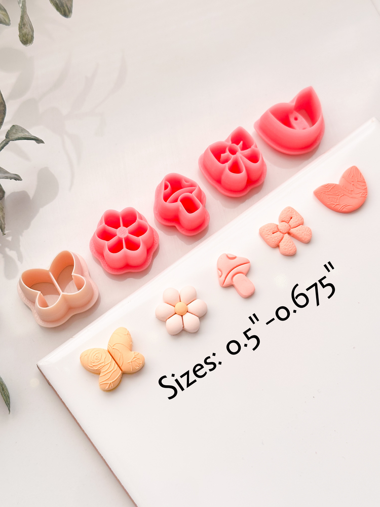 Springy Studs Pack Clay Cutters