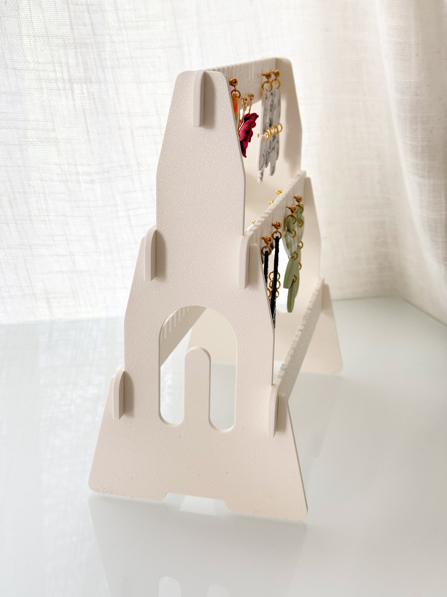 5 Tier Earring Display 3D Printed