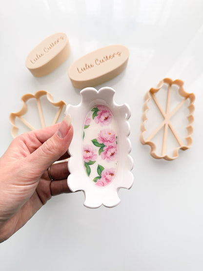 Unique Trinket Dish + Press Polymer Clay Cutters Ceramic Air Dry Clay