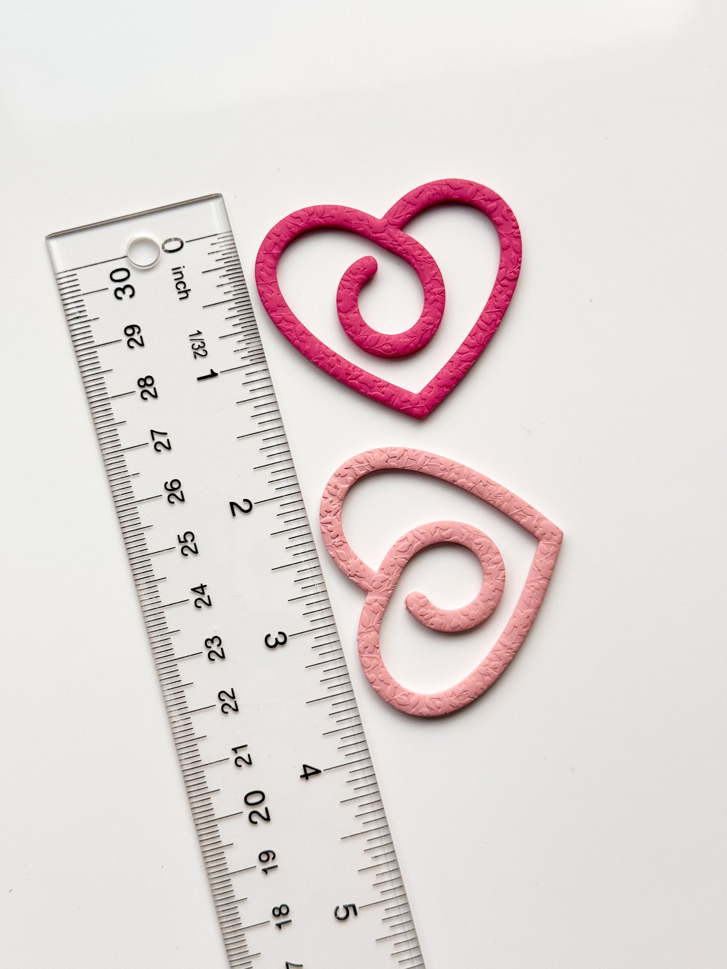 Heart Paperclip Bookmark 2 Clay Cutter - December Items