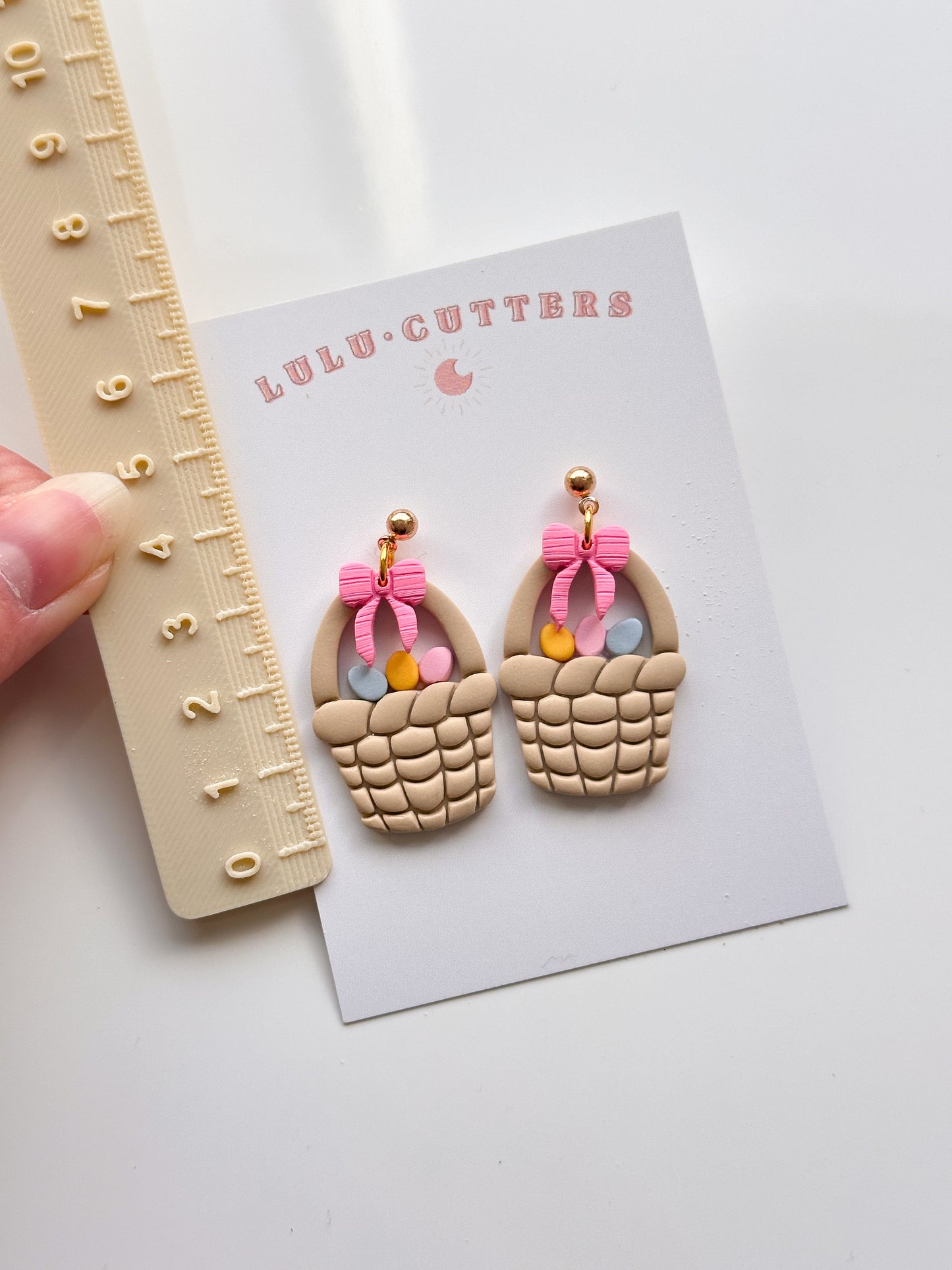 Easter Basket Earrings