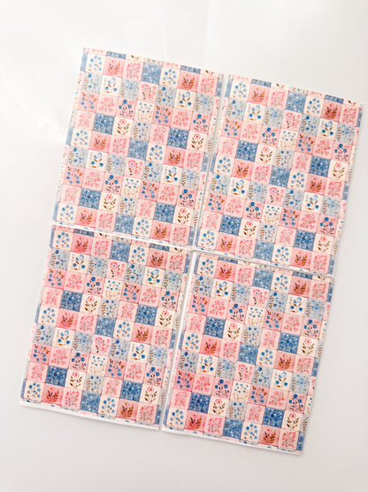 FLORALS 117 Transfer Sheet Single Or 4 Pack