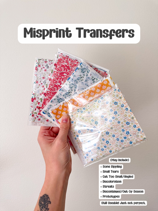 MISPRINT TRANSFER BAGS