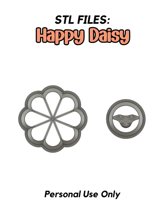 Happy Daisy STL FILE