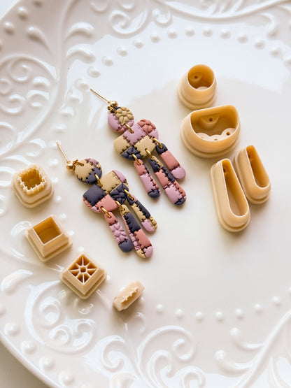 Dangle + Quilt Builder Small Clay Cutter Set
