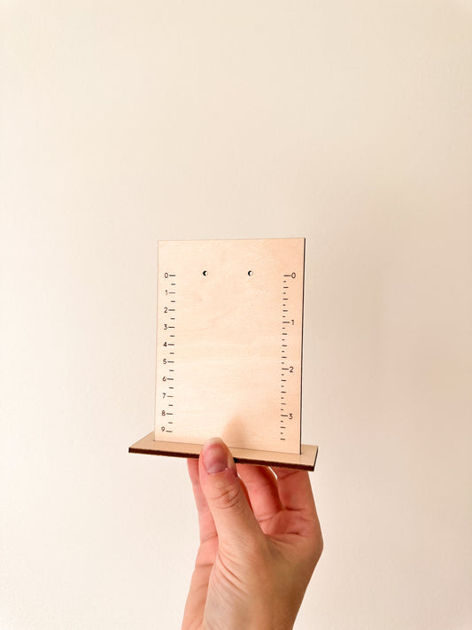 Rectangle Display with Measurements