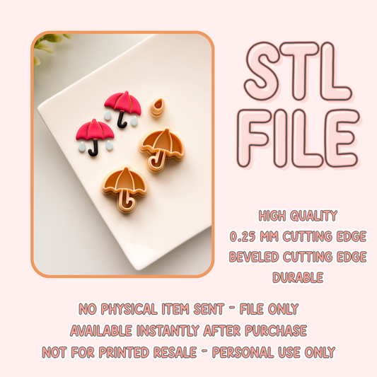 Umbrella STL FILE