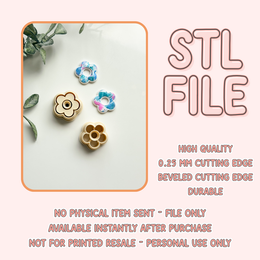 Flower Bezel STL FILE