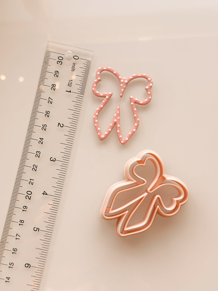 Bow Paperclip Bookmark Clay Cutter