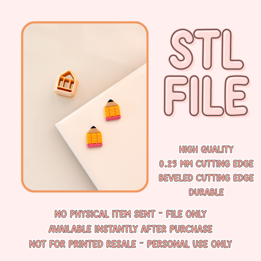Pencil Stud STL FILE