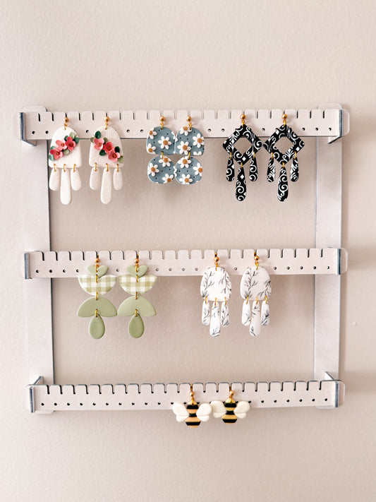 Wall Hanging Jewelry Display Laser Cut