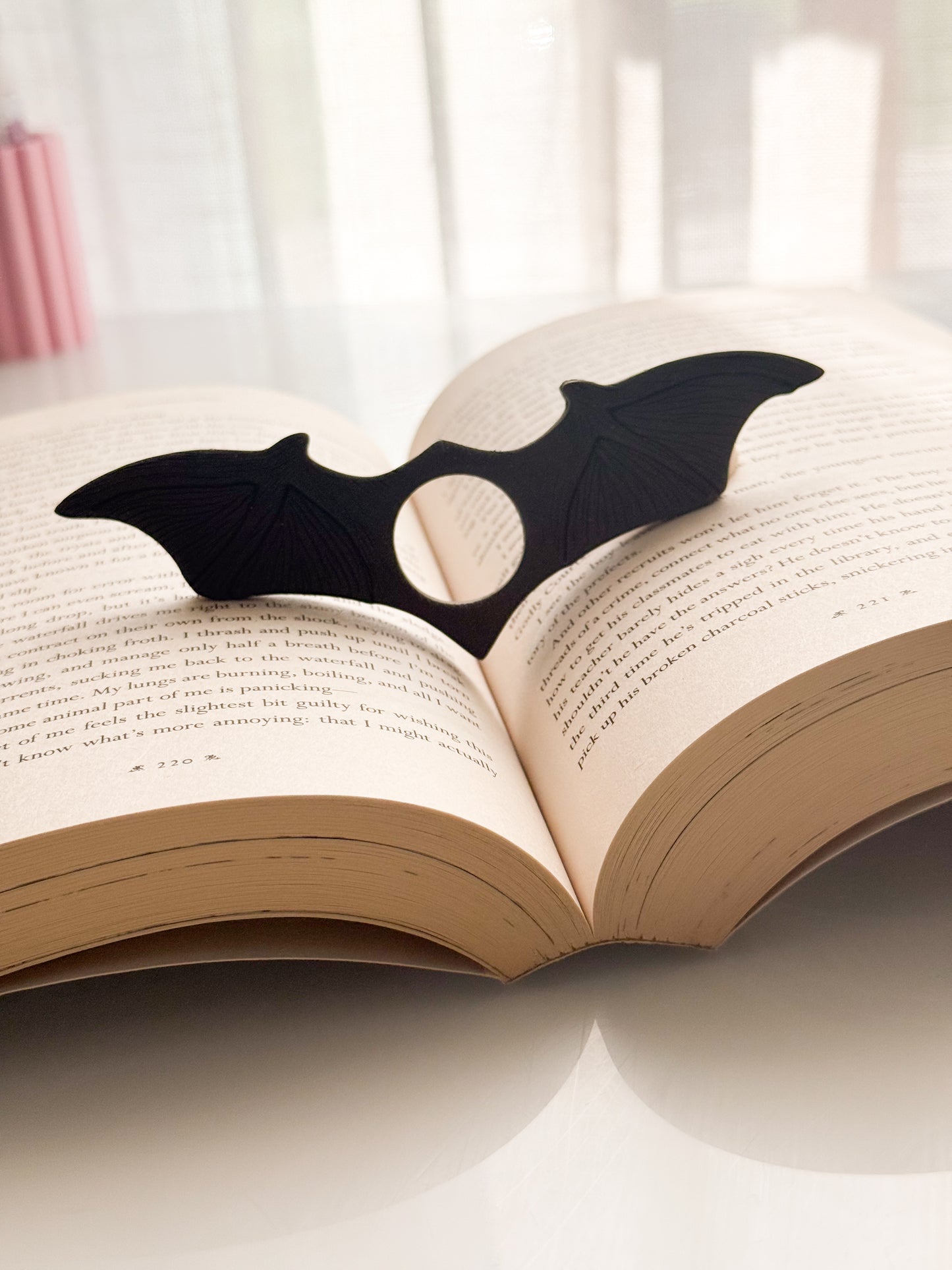 Bat Wing Page Holder Clay Cutter