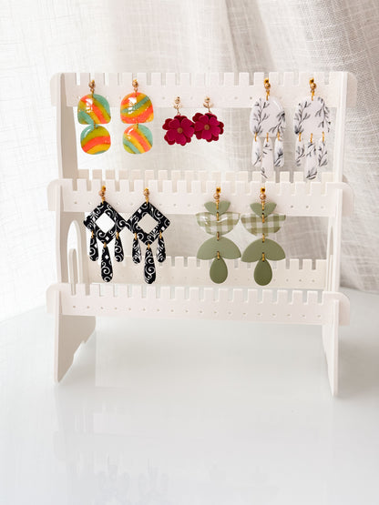 5 Tier Earring Display 3D Printed