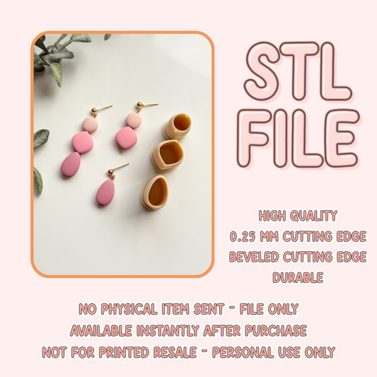 Beads With Eye Pin Guides STL FILE