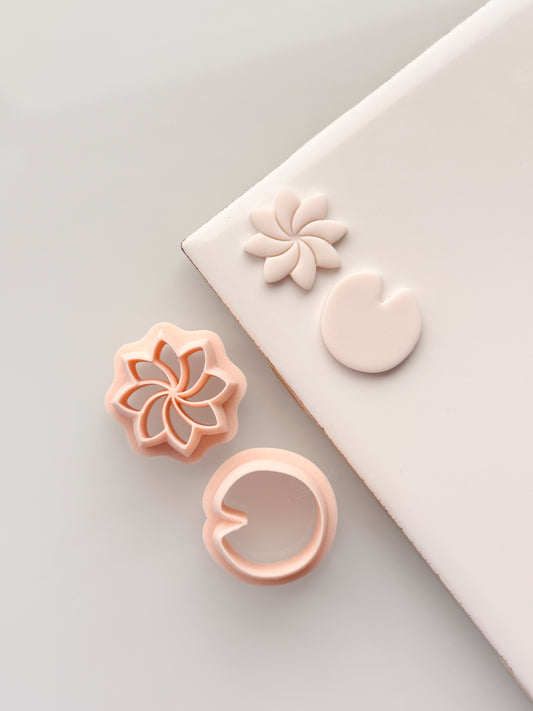 Lily Pad + Flower Clay Cutter Set