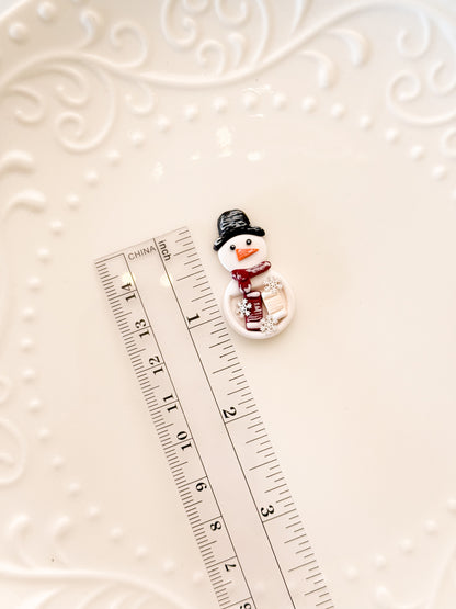 Snowman Bookshelf Clay Cutter Set