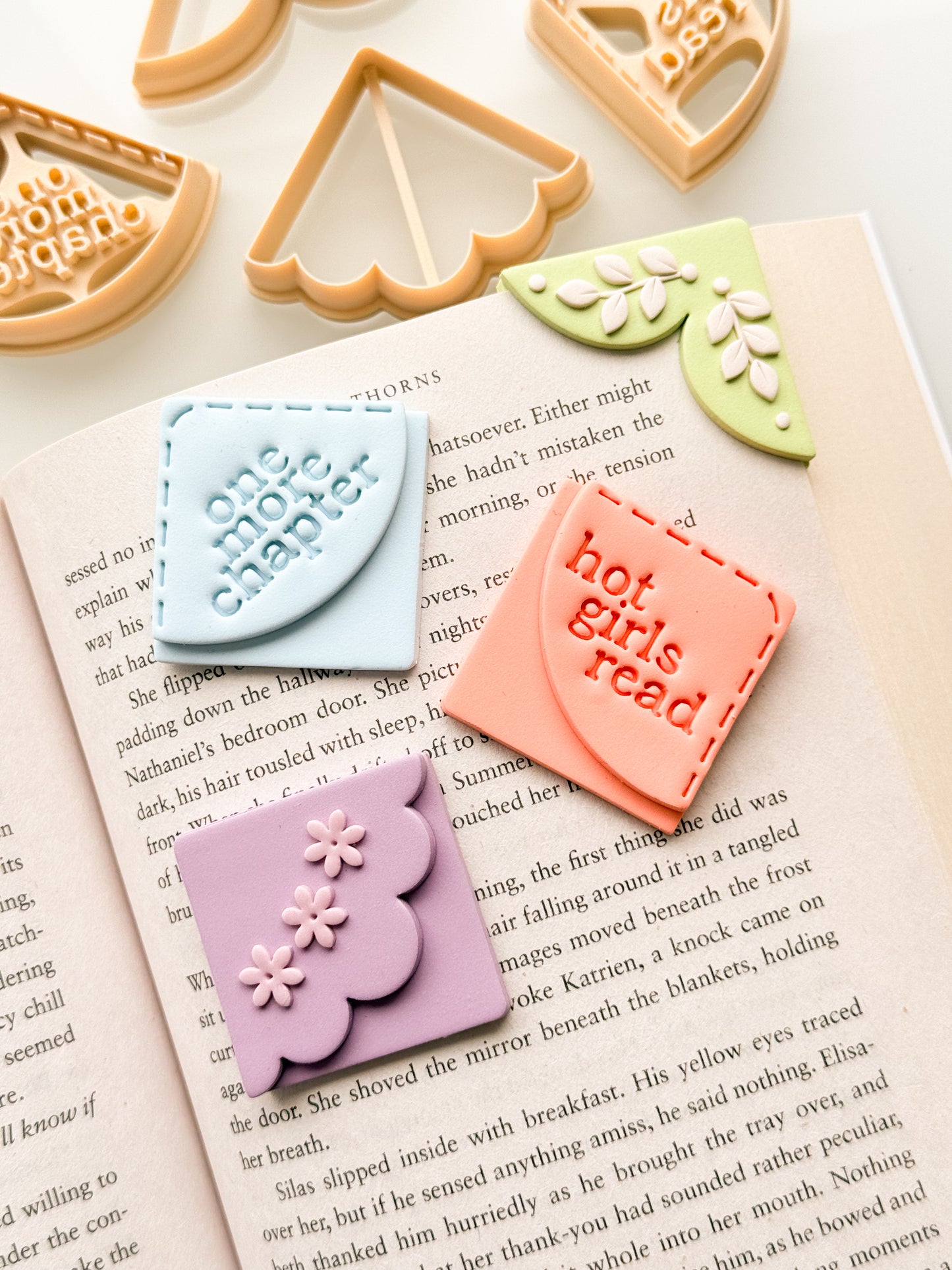 Bookmark Corners 2 Set Clay Cutter