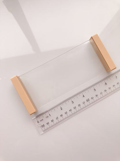 Acrylic Plate + Rolling Guides Tool