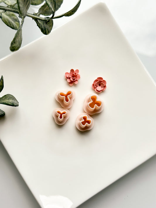 Flower Micro Duos Clay Cutter Set