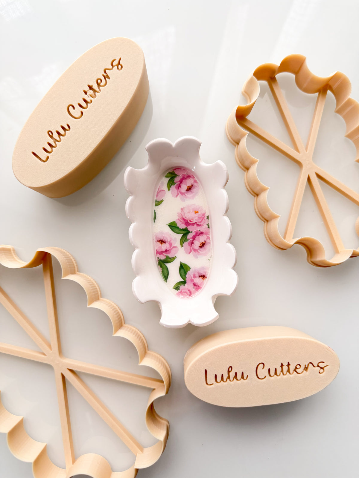 Unique Trinket Dish + Press Polymer Clay Cutters Ceramic Air Dry Clay